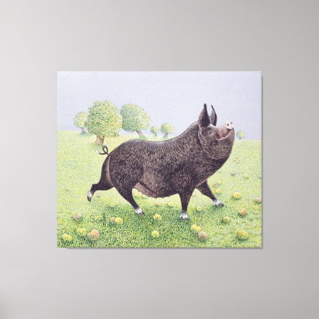 Feeling Great Canvas Print (Front)