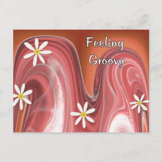 Feeling Groovy Postcard