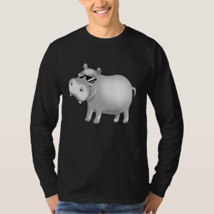 Feeling Hip Hippopotamus Funny Hutto Cool Hippo T-Shirt