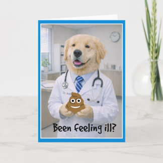 Feeling ILL Get Well Card POC-1