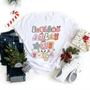 Feeling Jolly Joy to the world Women’s Basic  T-Shirt