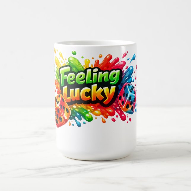 Feeling Lucky Dice Mug (Center)