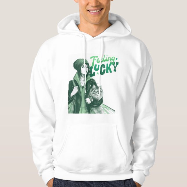 Feeling Lucky Hoodie (Front)