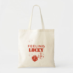Feeling Lucky, Lucky Girl, Luckiest Girl, Pink Tote Bag