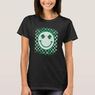 Feeling Lucky Retro St Patrick's Day Smile Face Me T-Shirt