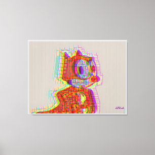 Feeling Phelix Canvas Print