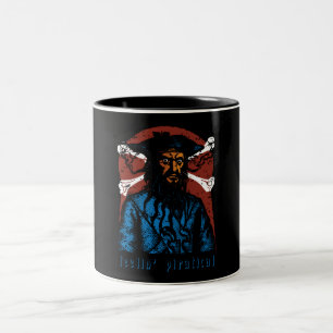 FEELING PIRATICAL Two-Tone COFFEE MUG