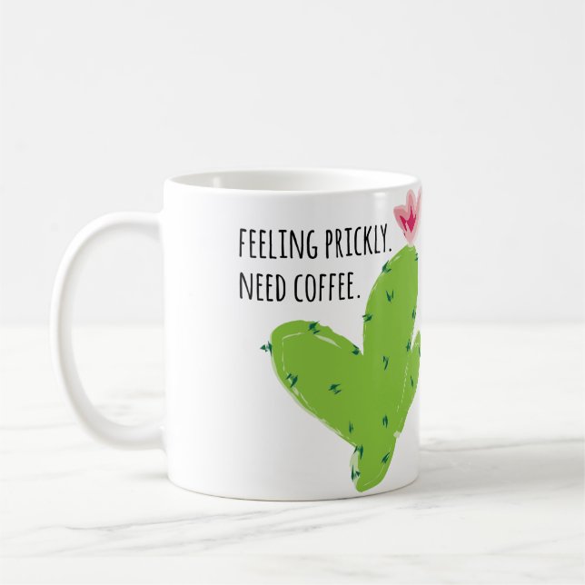 Feeling Prickly Pear Mug (Left)