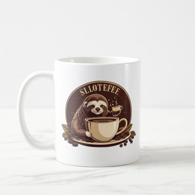 Feeling Slothee Need a Coffee Mug (Left)