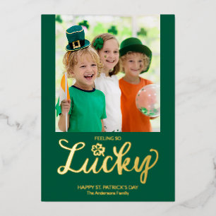 Feeling So Lucky, Modern Photo St. Patrick's Day