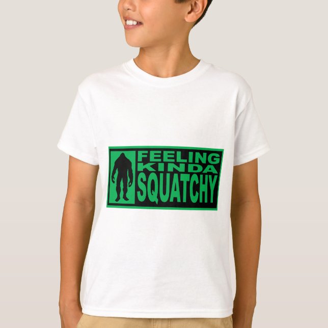 Feeling Squatchy Shirt - Finding Bigfoot (Front)