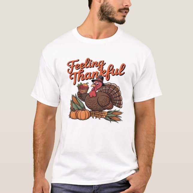 Feeling thankful Classic T-Shirt (Front)