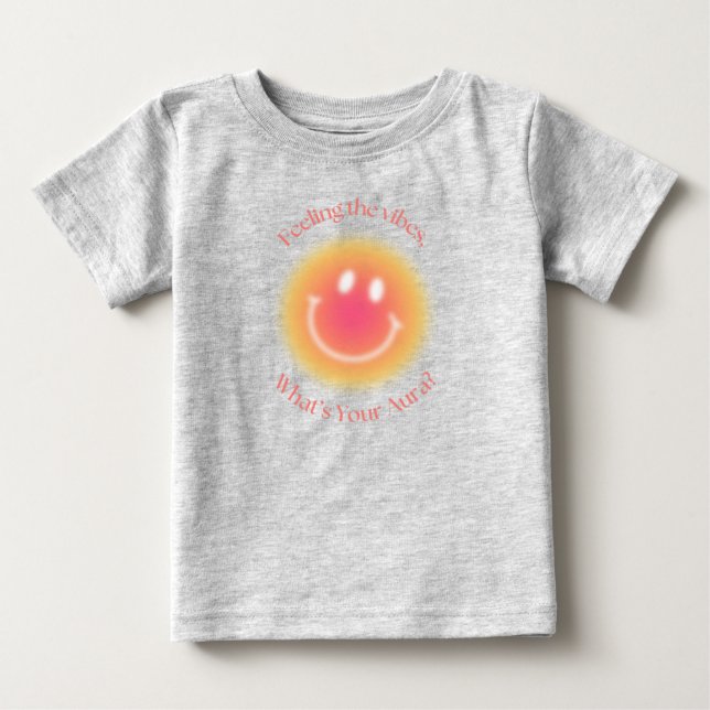 Feeling the Vibes Baby T-Shirt (Front)