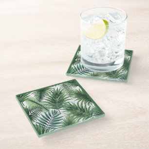 Feeling Tropical Glass Coaster