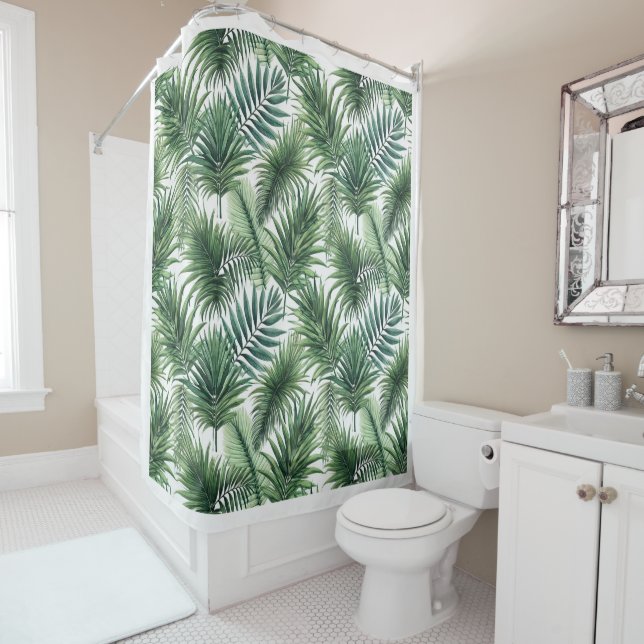 Feeling Tropical Shower Curtain (In Situ)