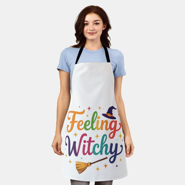 Feeling Witchy Apron (Worn)