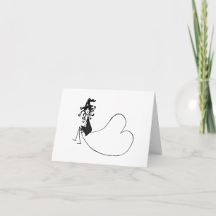 Feeling Witchy: Loreen Loves Thank You Card