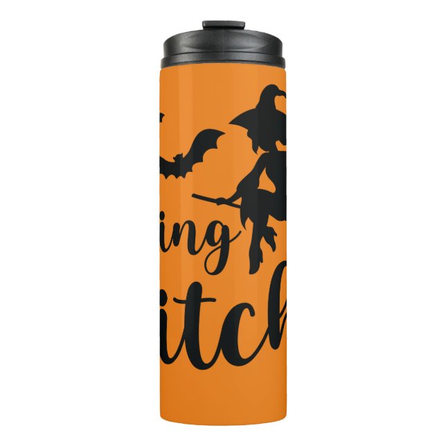 Feeling Witchy Thermal Tumbler (Front)