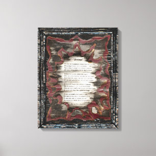 Feelings Canvas Print