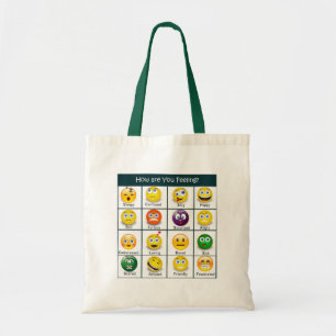 Feelings Faces - How are You Feeling? Tote Bag