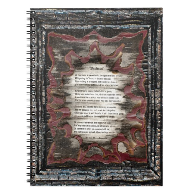 Feelings Spiral Notebook (Front)