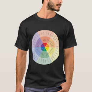 Feelings Wheel Mental Health People With Depressio T-Shirt