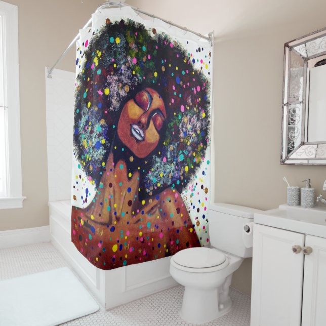 Feels Good - Shower Curtain (In Situ)