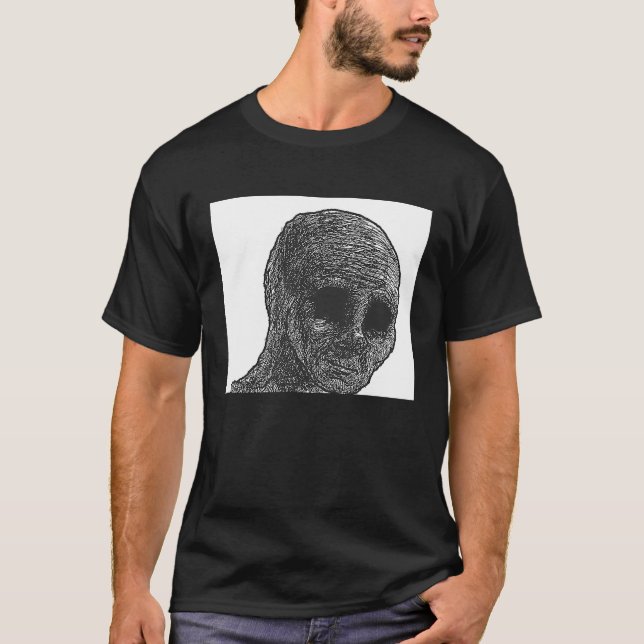 Feels Guy Wojak Meme Doomer  1 T-Shirt (Front)