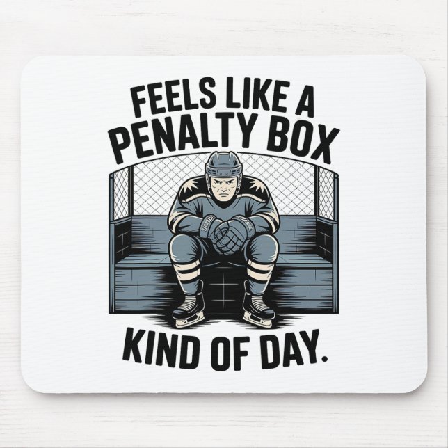 Feels Like A Penalty Box Kind Of Day (1)  Mouse Pad (Front)