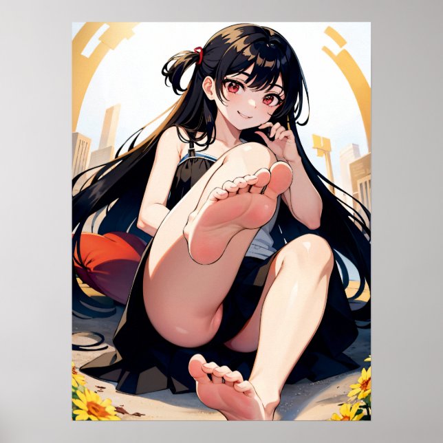 Feet of Fantasy: Anime Grace Poster (Front)