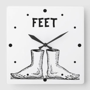Feet Square Wall Clock