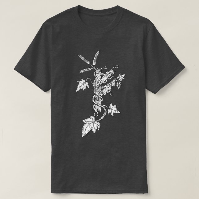 Fehu Norse Rune T-Shirt (Design Front)