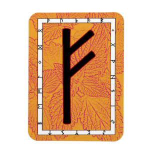 Fehu Viking Rune Magnet - Becoming!