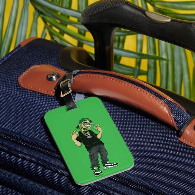 Feid Ferxo Luggage Tag (Front Insitu 1)