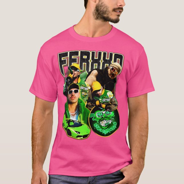 Feid Ferxxo Green T-Shirt (Front)
