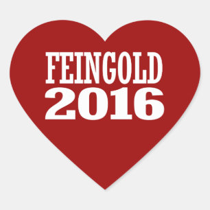 FEINGOLD 2016 HEART STICKER