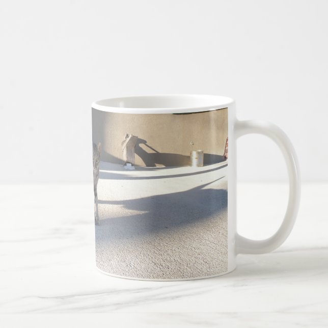Feisty Cat Coffee Mug (Right)