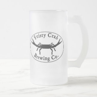 Feisty Crab Frosted Mug