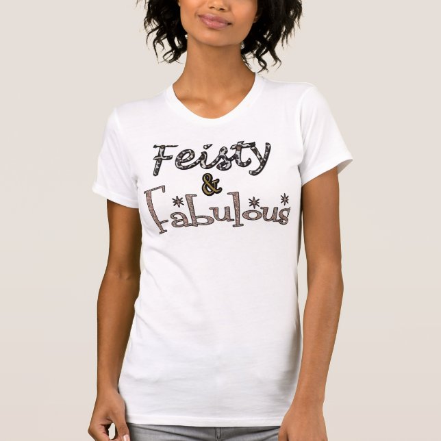 Feisty & Fabulous Tank Top (Front)