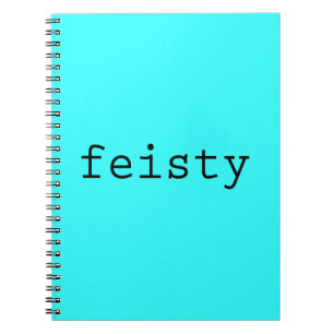 Feisty Spiral Notebook