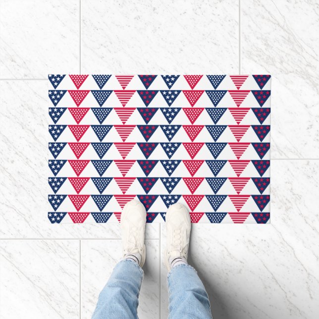 Felcould banderines July 4 Doormat (Indoor)