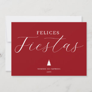 Felices Fiestas Business Holiday Card