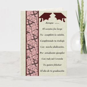 Felicitacion de Graduacion Card