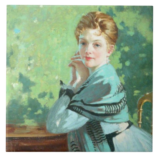 Felicity (by George Henry) Tile (Front)