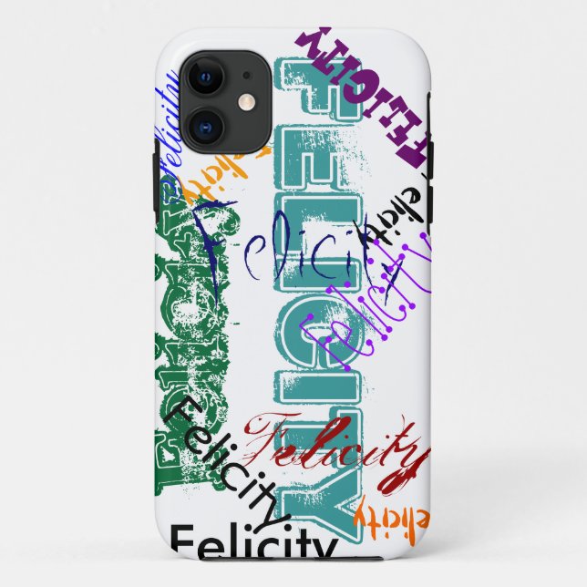 Felicity Case iPhone 5 Name Case (Back)