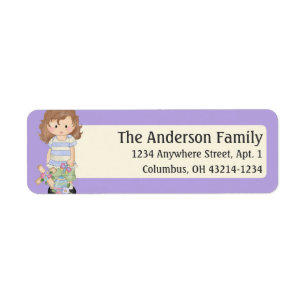 Felicity Jane Easter Blessings d5 address label