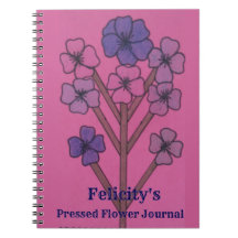 Felicity's Pressed Flower Journal