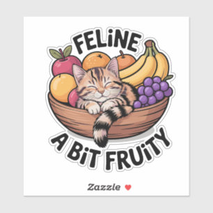 Feline a Bit Fruity - Cozy Cat