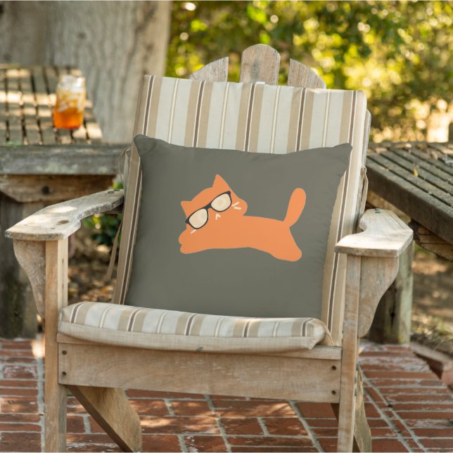 Feline art cushion (Chair)