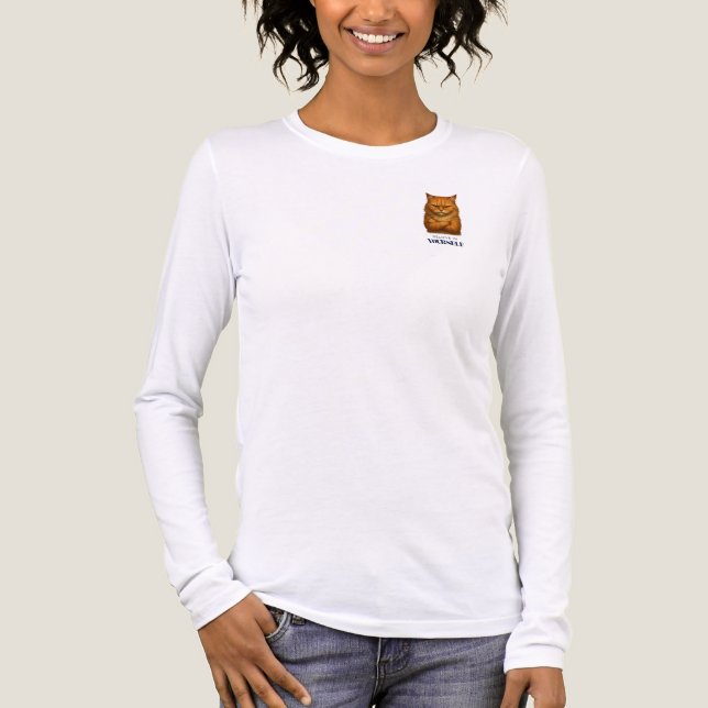 Feline Confidence   T-Shirt Tri-Blend Shirt (Front)